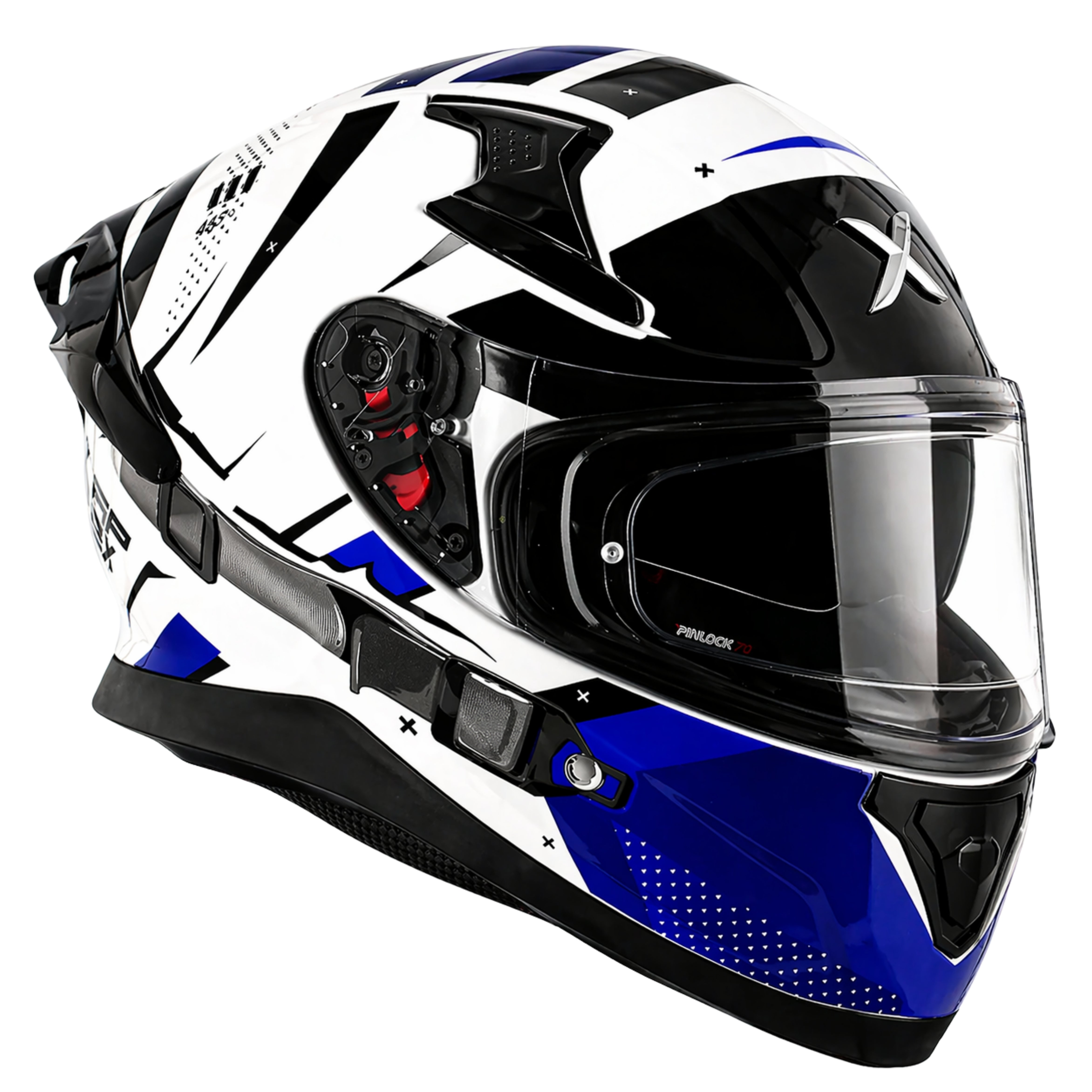 White Blue