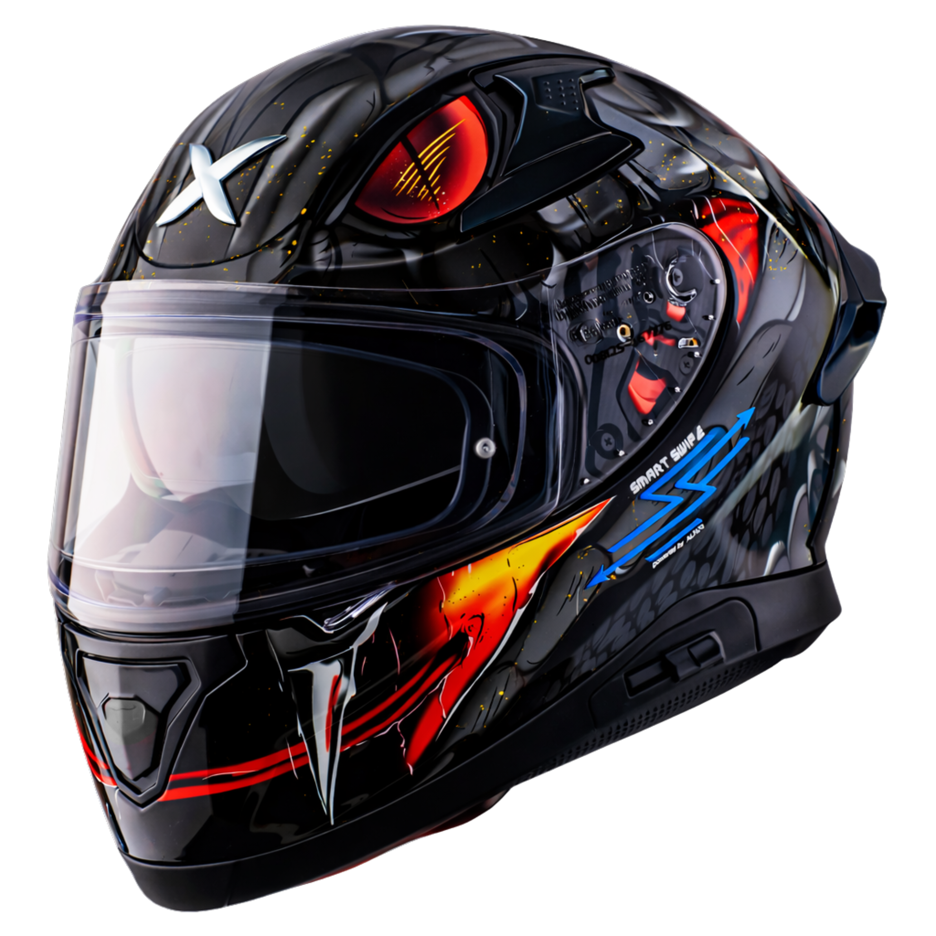 Axor X Altor Apex Venomous Smart Bluetooth Helmet Axor X Altor Apex Venomous Smart Bluetooth Helmet