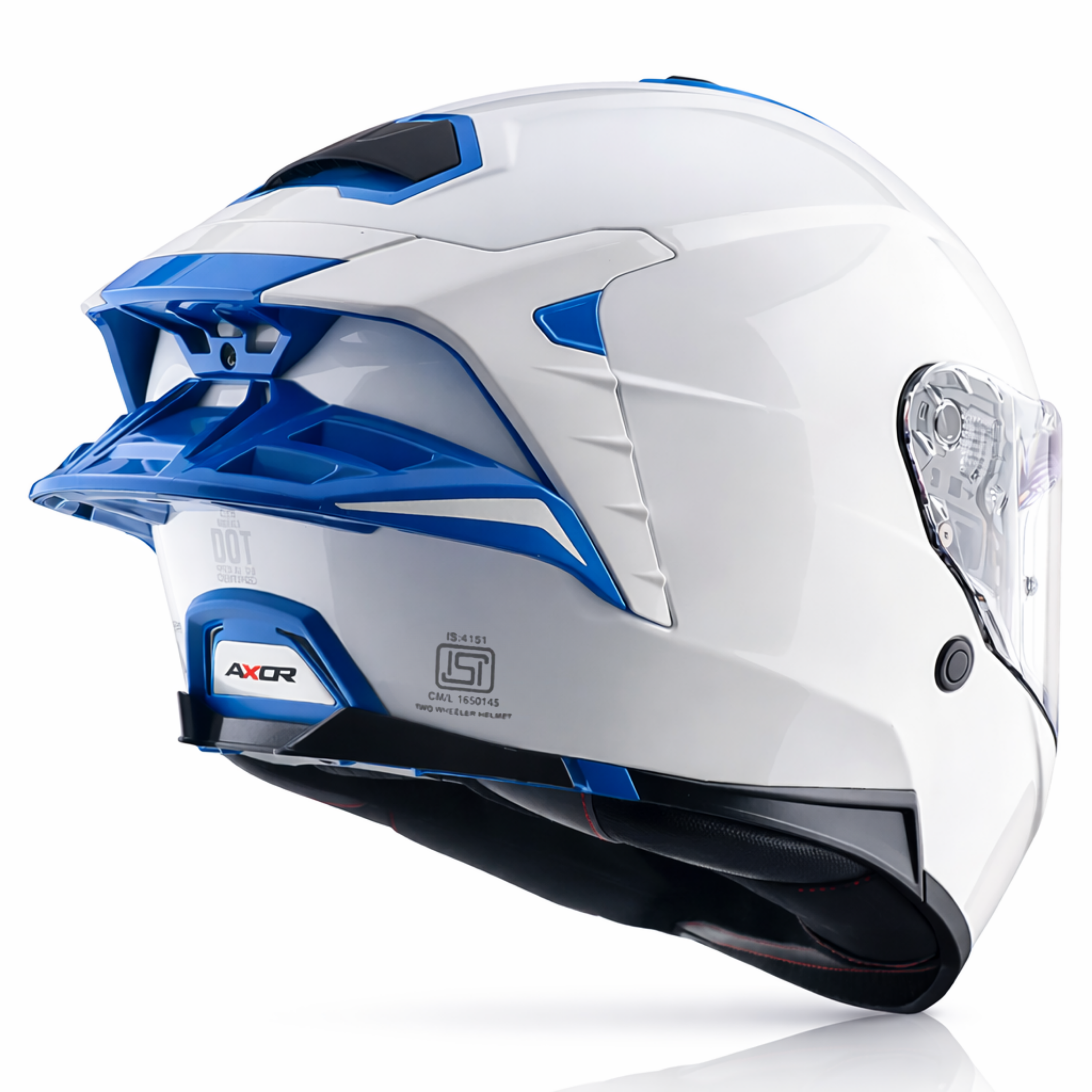 WHITE BLUE
