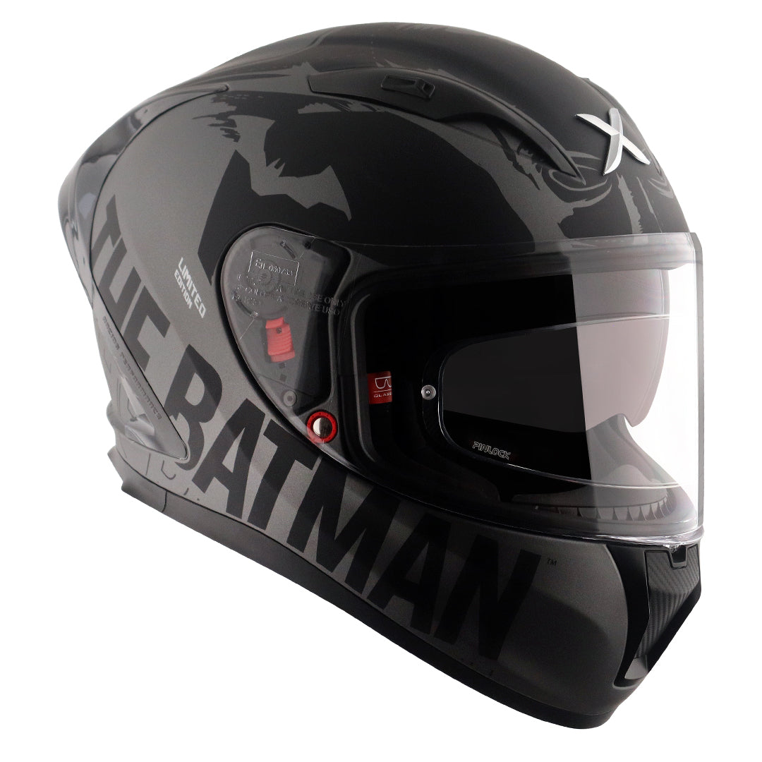 batman rides motorcycle helmet Street DC Batman Helmet