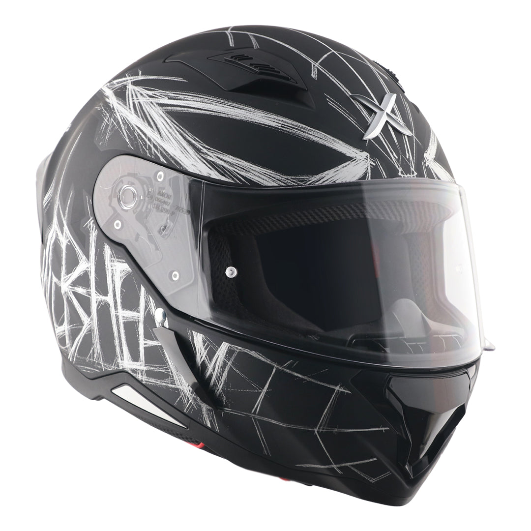 Dull Black Silver