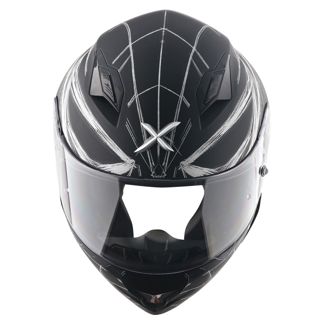 Dull Black Silver
