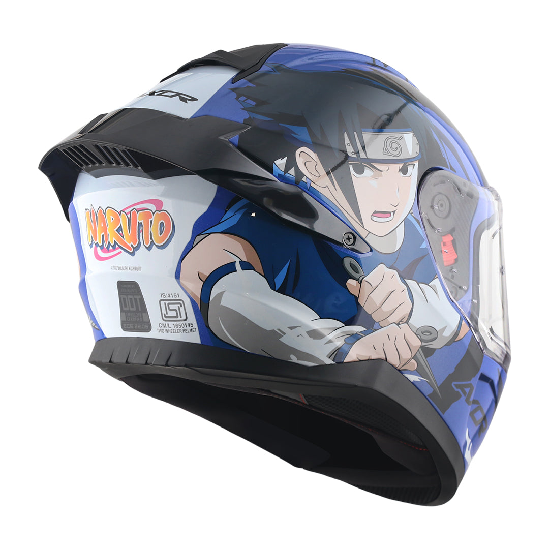 anime character motorcycle helmet Saber Sasuke Helmet