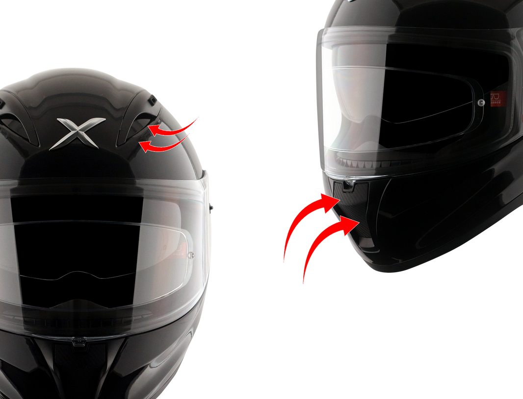 Street Solid Black Helmet
